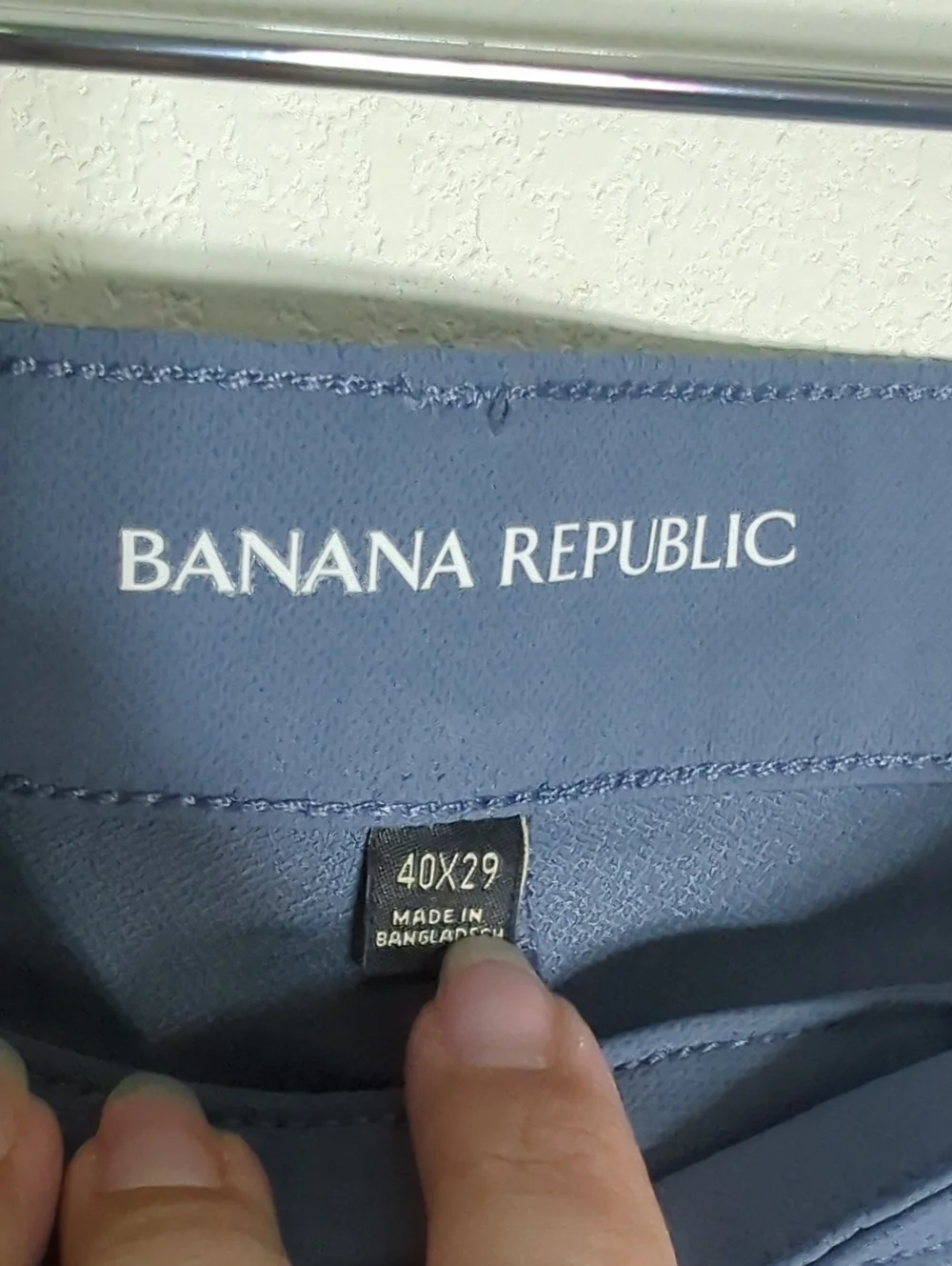 Banana Republic Mens Pants Lightweight Casual Business Casual Neutral 40 x‎ 29